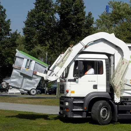 LKW mit Container