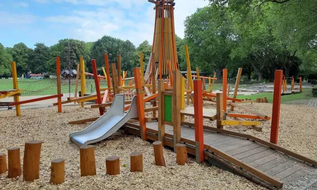 Spielplatz im Stadtpark Meiderich