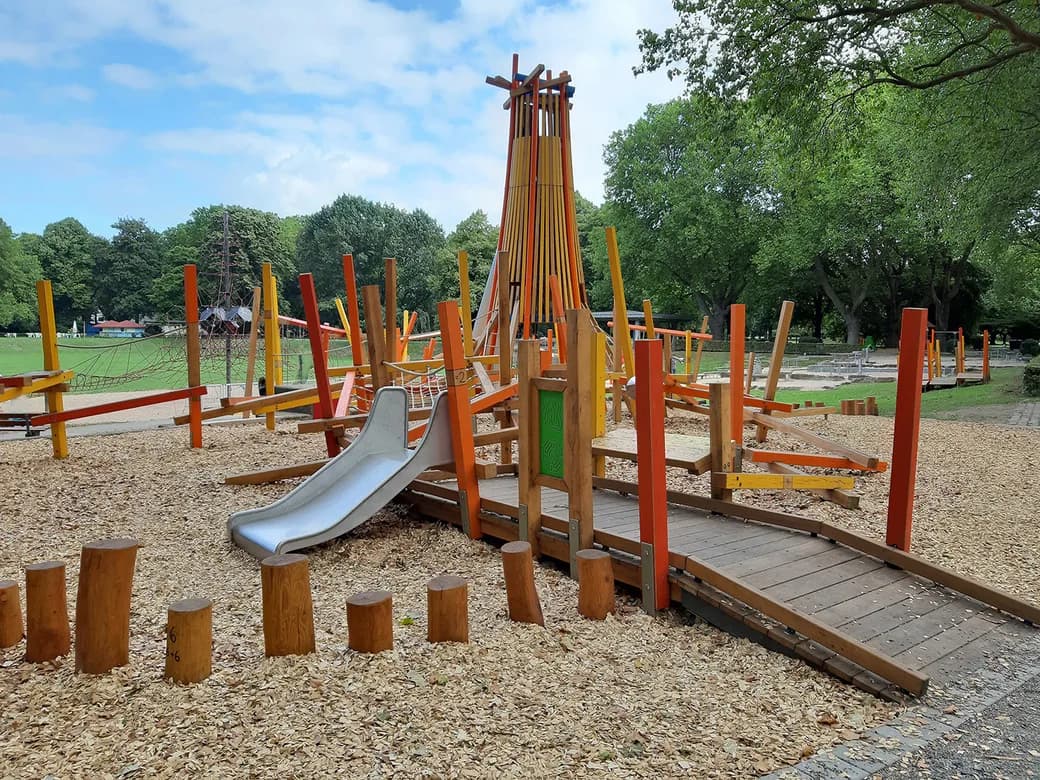 Spielplatz im Stadtpark Meiderich