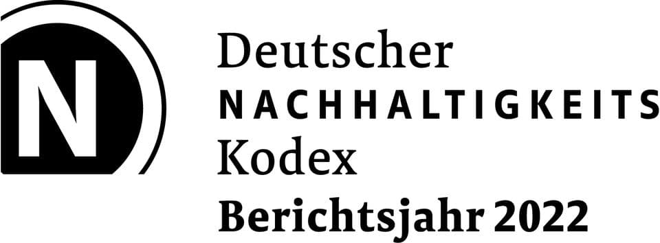 signet_dnk_ger_berichtsjahr_black_2022 Logo Deutscher-Nachhaltigkeits-Kodex